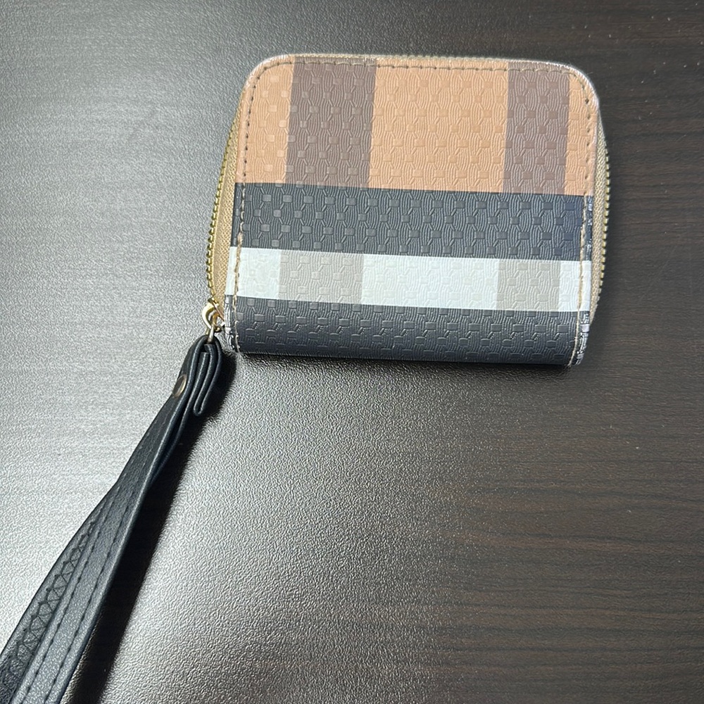Credit card purse coin holder key pouch